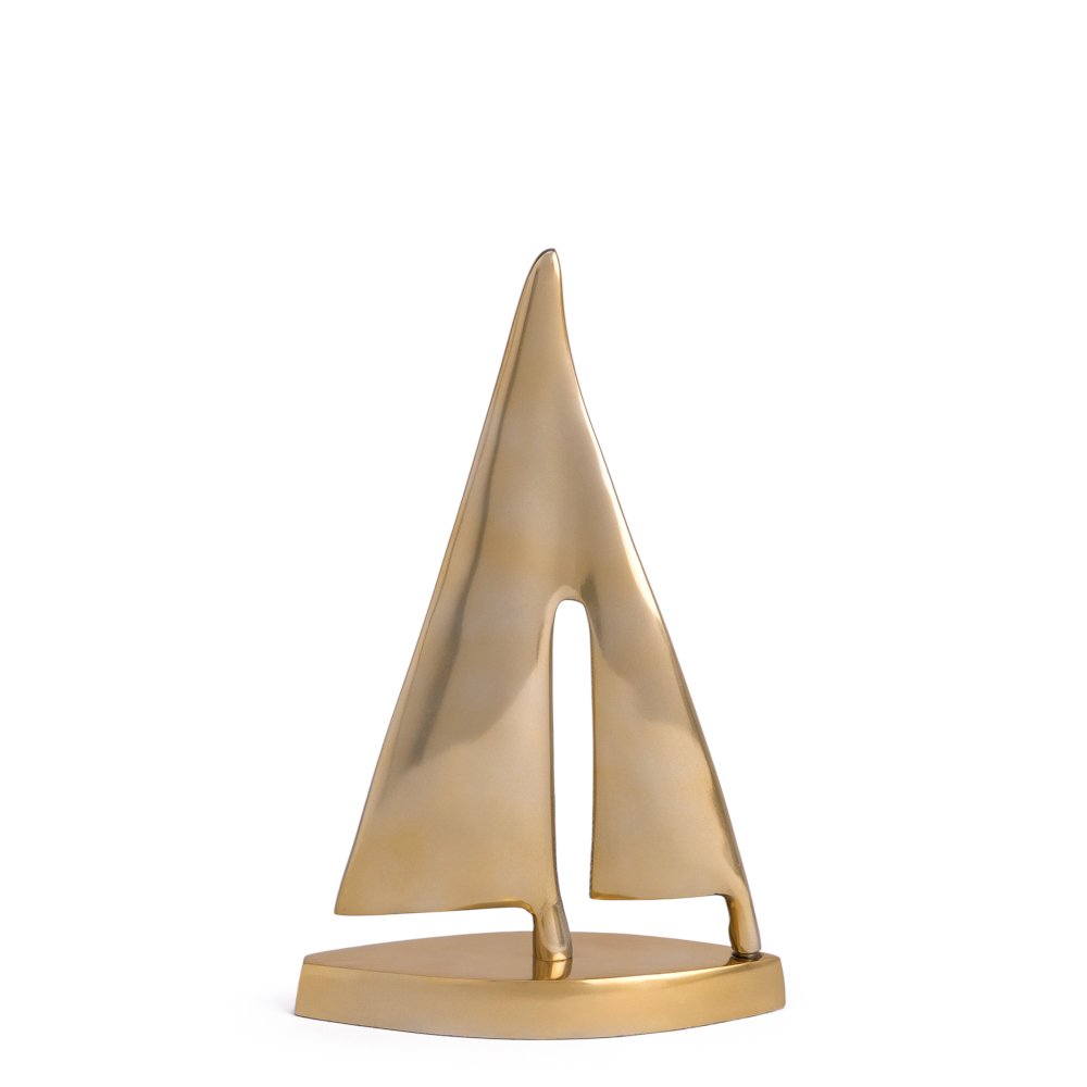 ESCULTURA BARCO EM METAL - Imagem 2