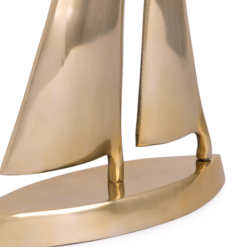ESCULTURA BARCO EM METAL - Imagem 3