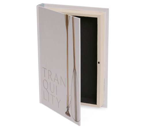 Caixa Livro Decorativo Tranquility & Sea Soul – Conjunto com 2 Peças em MDF e Canvas - Imagem 2